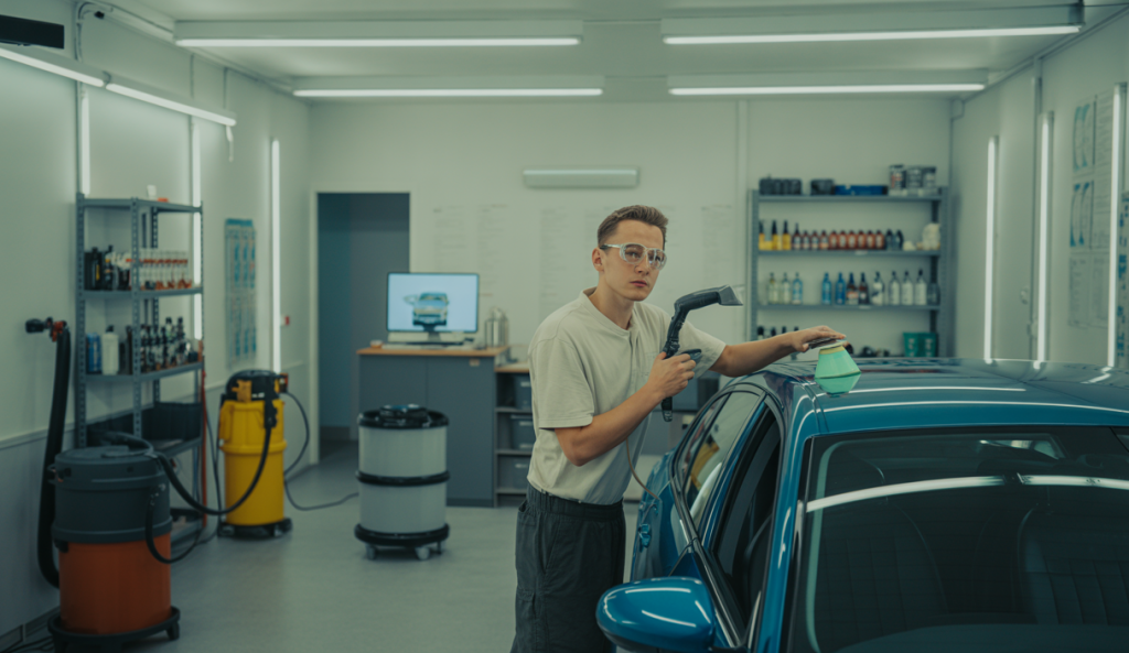 Ouverture d'un centre de detailing : investissements initiaux, retour sur investissement et formation